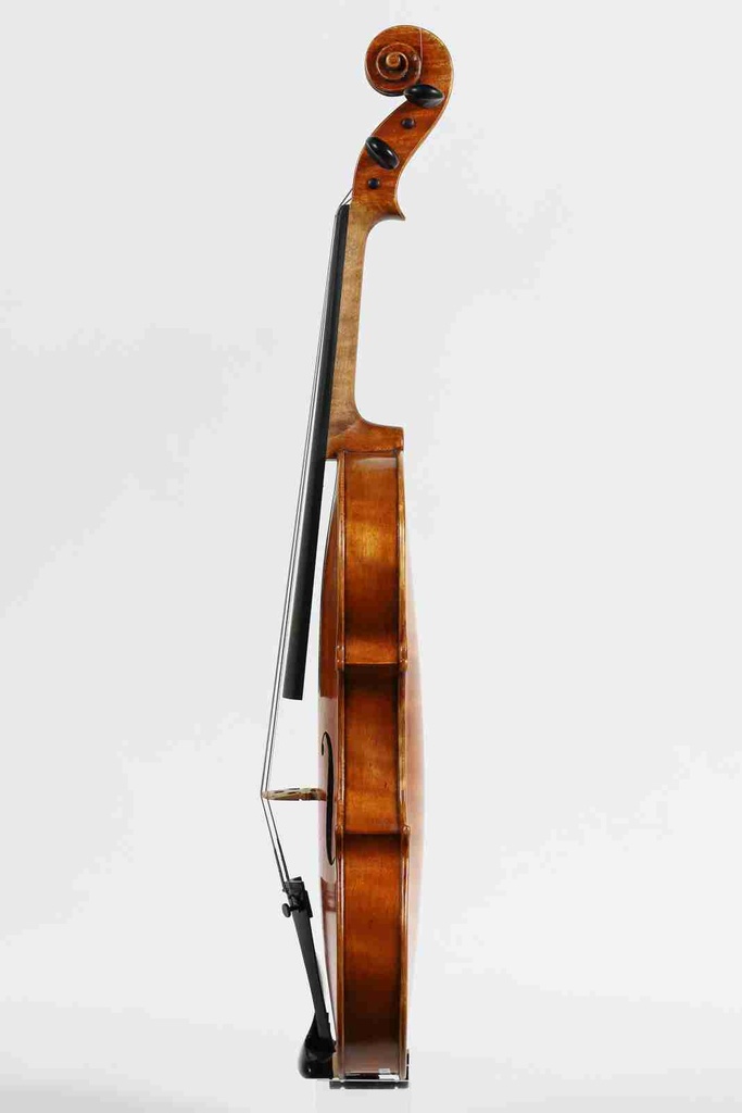 Samuel Payton Lord Wilton Guarneri Del Gesu Violin Copy, Made in Philadelphia PA - Side Image
