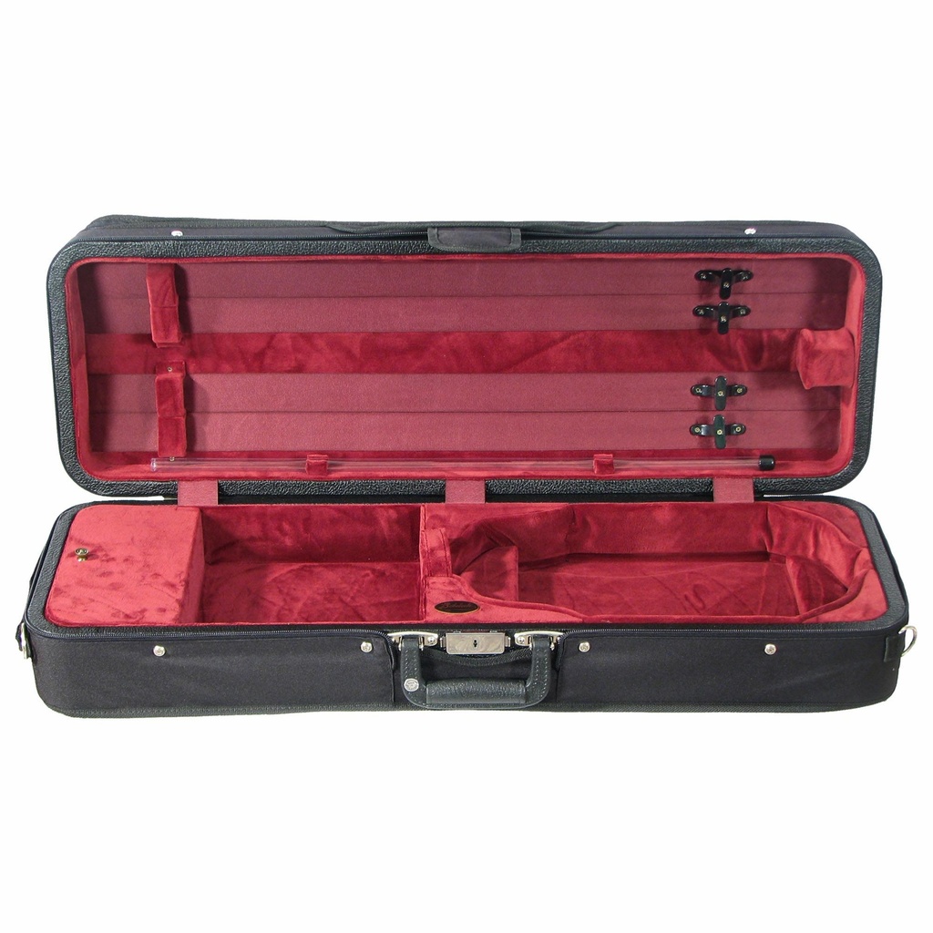 Bobelock Featherlite Oblong Violin Case with Velvet Interior