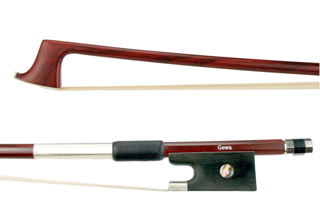 Gewa Violin Bow, Wood-Design Carbon, Full-Lined Nickel, 4/4	