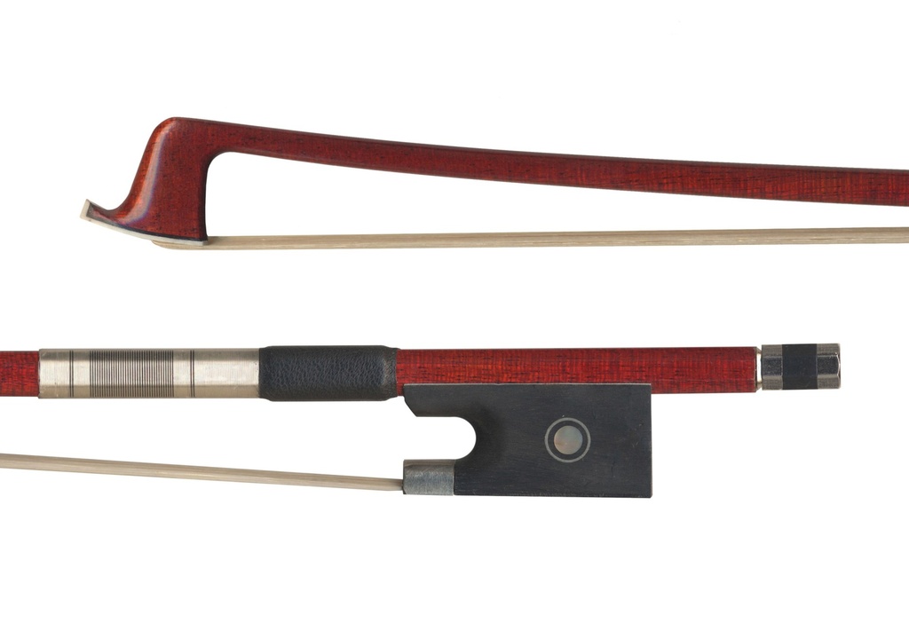 Gewa Violin Bow, Carbon-Wood Laminate, Full-Lined Nickel, 4/4	