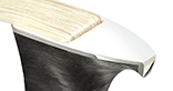 Arcus Violin Bow, T5, Stainless Steel, Round