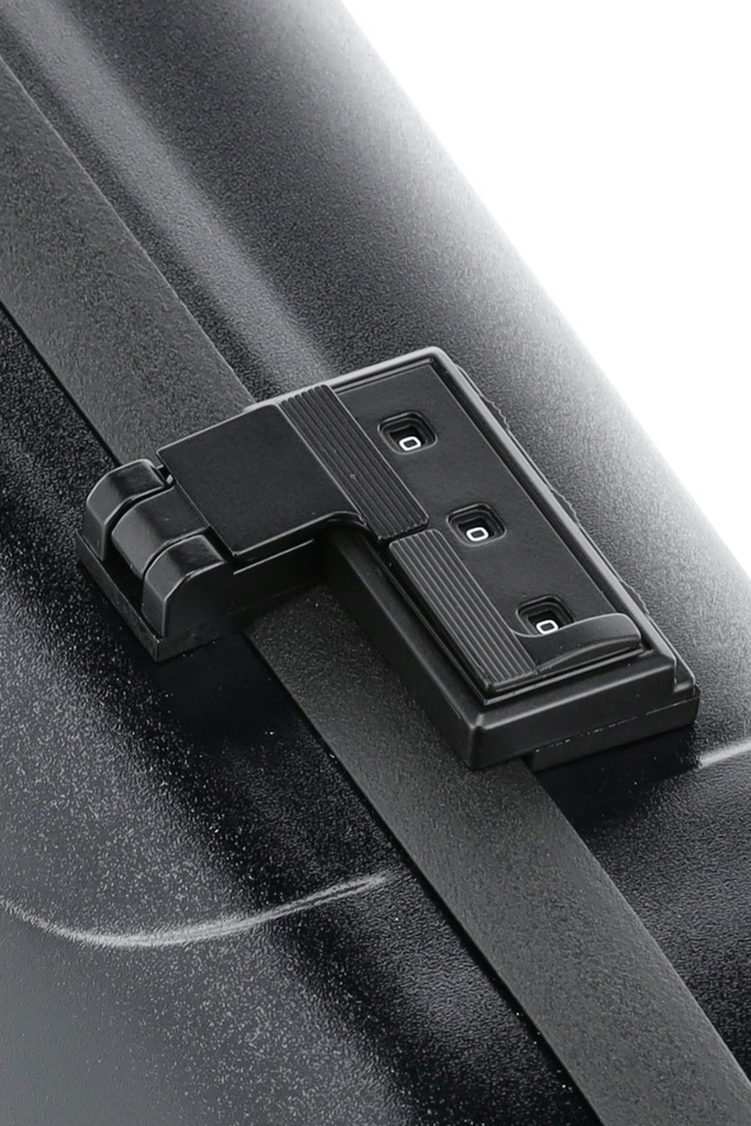 GEWA Violin Case, Air 1.7, Shaped, 4/4, Black/Black, Matte, Subway Handle, Made in Germany
