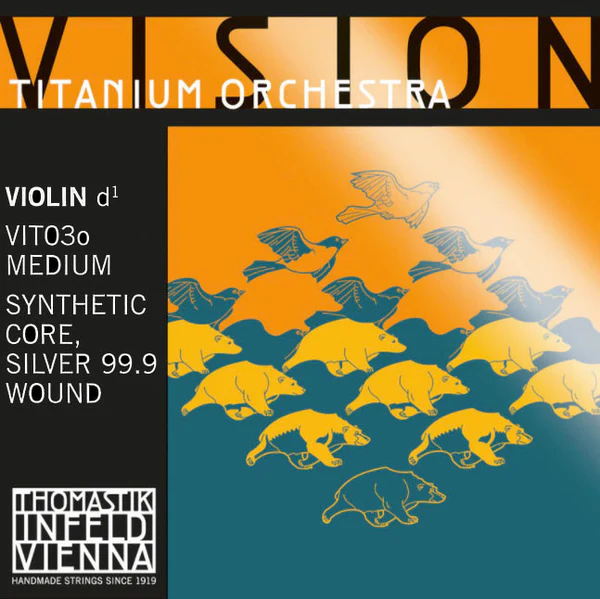 Vision Titanium Orchestra Violin D String