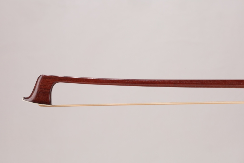 Arcos Brasil Nickel Mounted Pernambuco Violin Bow Stamped M. Pereira 