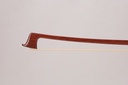 Nickel Mounted Massaranduba Violin Bow Branded J. Silva