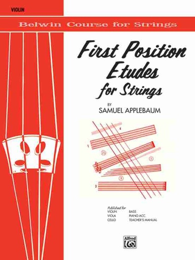 String Builder, First Position Etudes, For Violin, Viola, and Cello