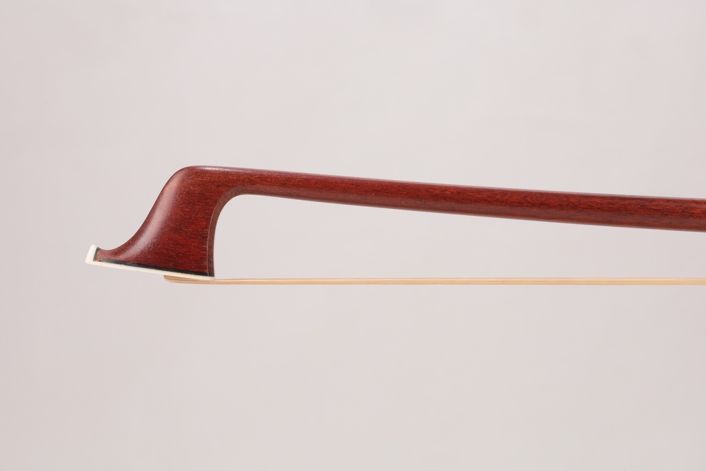 Nickel Mounted Pernambuco Cello Bow Branded G. Werner 