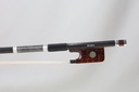 Carbon Fiber Viola Bow With Snakewood Frog Branded Evolve  
