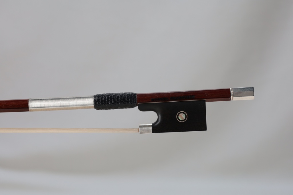 L'Archet Brasil Silver Mounted Ipe Violin Bow-4/4    