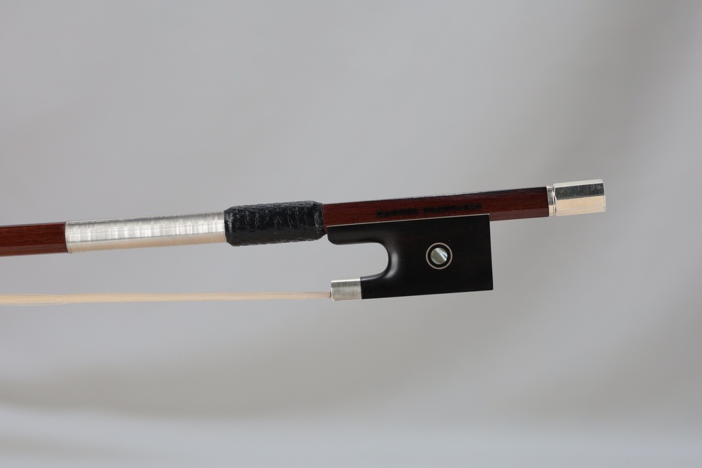 L'Archet Brasil Silver Mounted Ipe Violin Bow-4/4     