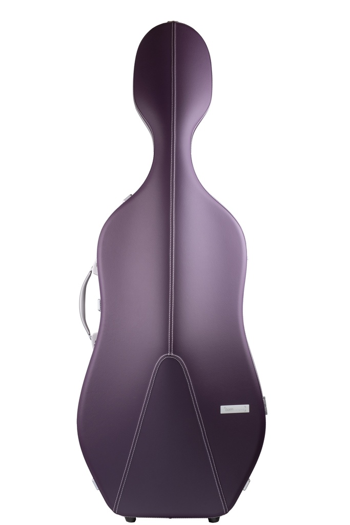Bam L'ETOILE ROYAL Hightech Slim Cello Case, Full Real Leather Cover