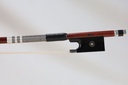 Silver Mounted Pernambuco Violin Bow Branded Enzo 