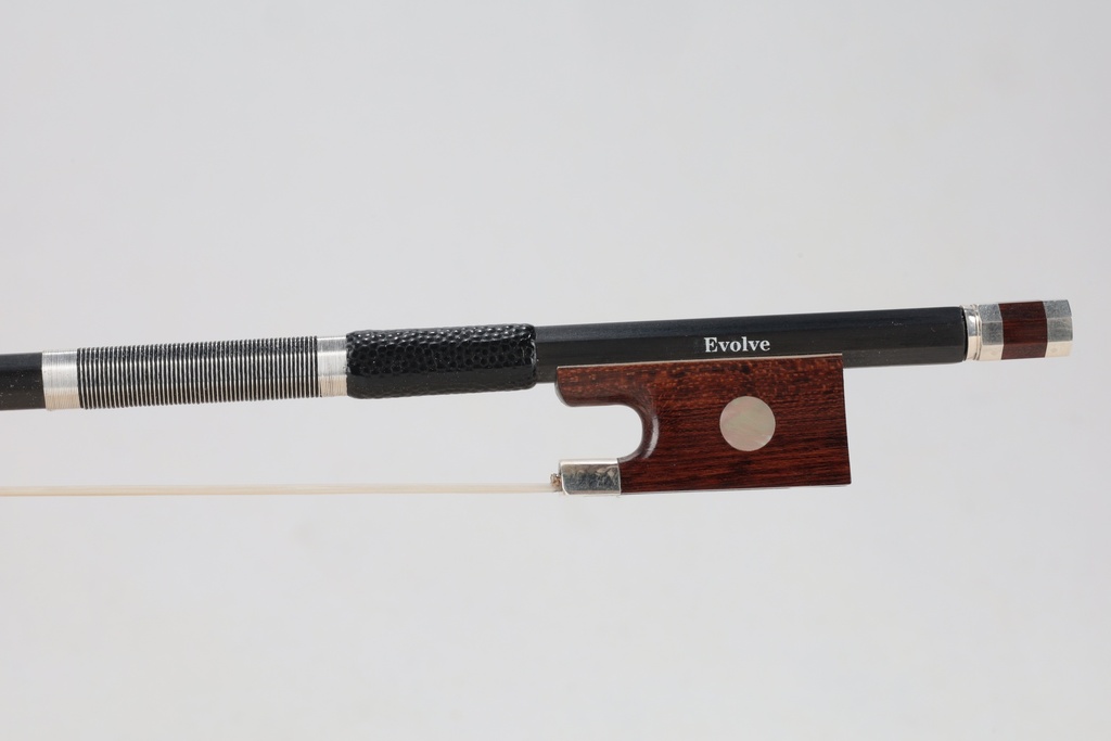 Carbon Fiber Violin Bow Branded Evolve- 1/2 