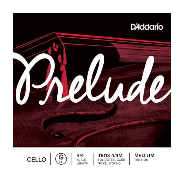 Prelude Cello Single G String, 4/4 Scale, Medium Tension  