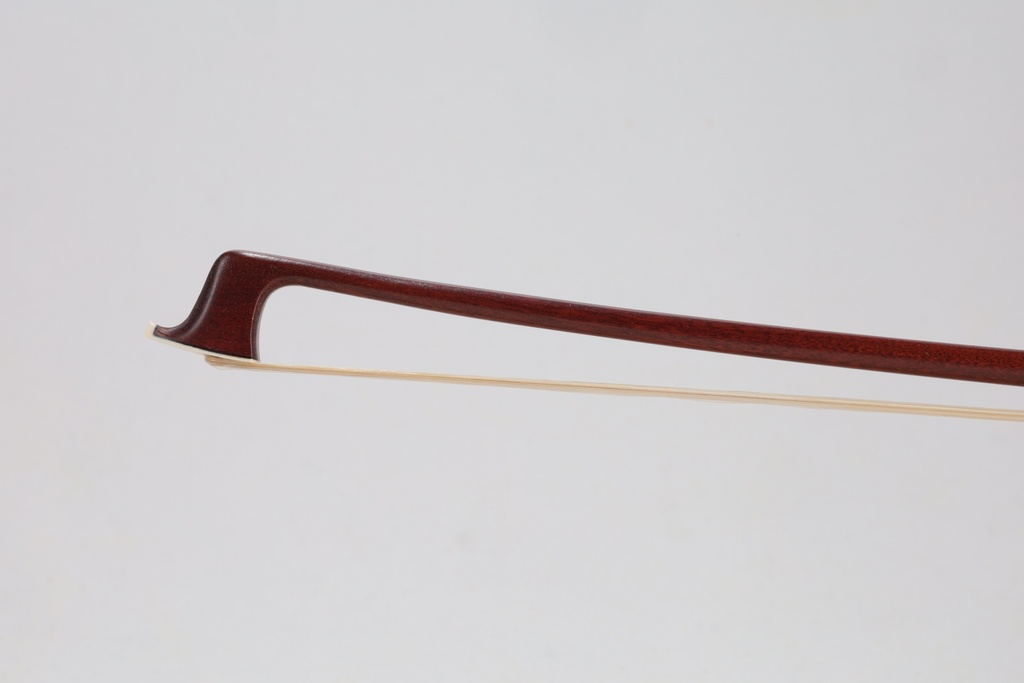Nickel Mounted Pernambuco Violin Bow Branded G. Werner