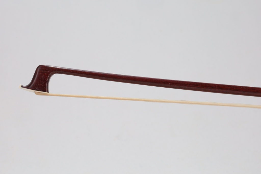 Nickel Mounted Pernambuco Violin Bow Branded G. Werner  