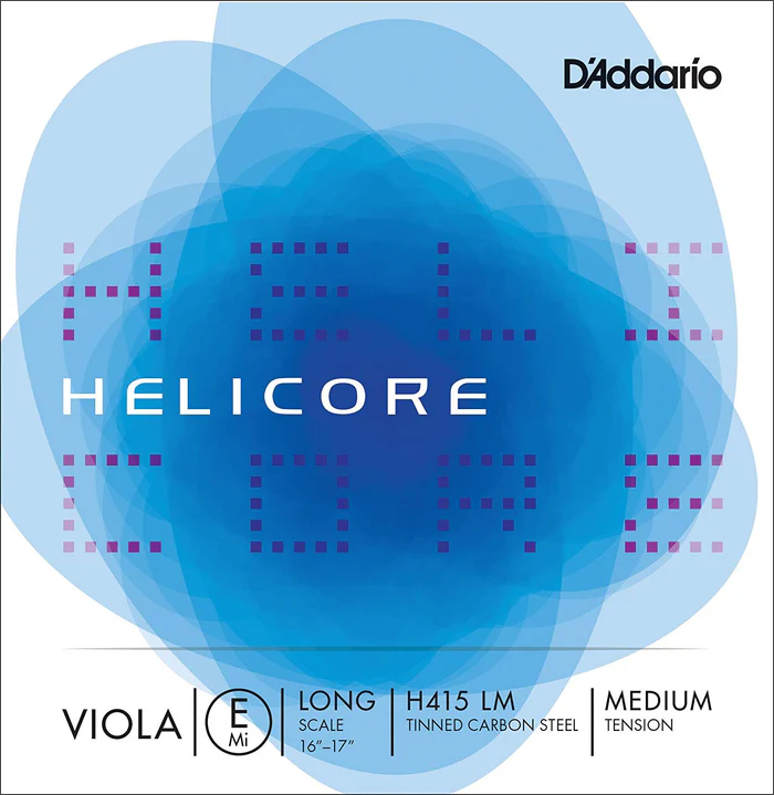 Helicore Viola High E String, Medium, Long Scale