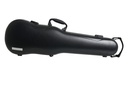 GEWA Violin Case, Air 1.7, Shaped, 4/4, Black/Black, Matte, Made in Germany, Weight approx. 3.7 lbs 