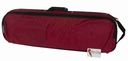 Bobelock 6002 Puffy Oblong Suspension Violin Case with Gray Bonded Velvet Interior - 4/4 Size