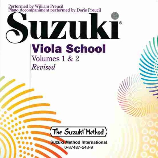 Suzuki Viola School CDs