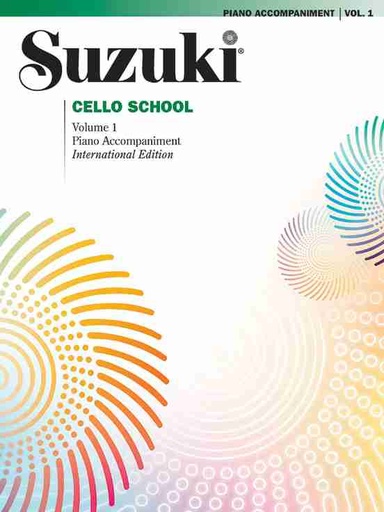 Suzuki Cello Piano Accompaniment, Books 1-5