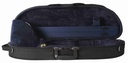 Bobelock Velour Lined Half Moon Violin Case - 4/4 Size