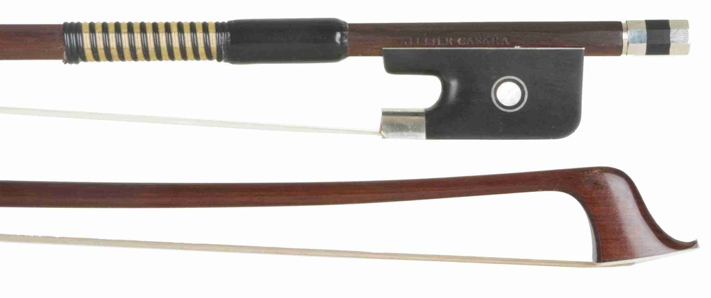 3/4 Size L'Archet Brasil Nickel Mounted Cello Bow