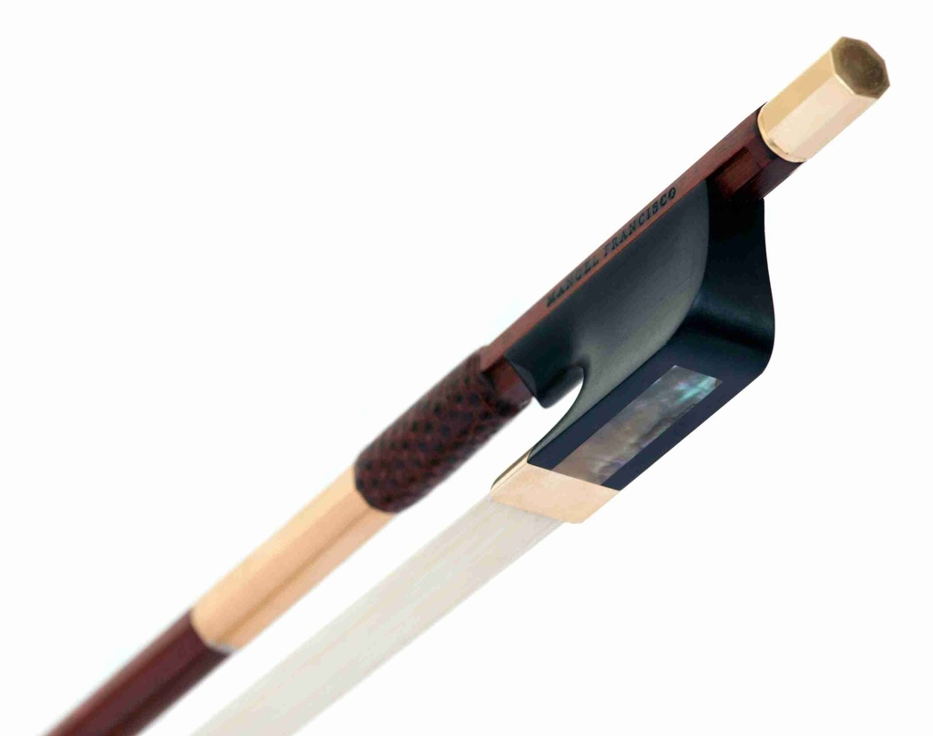 L'Archet Brasil Gold Mounted Viola Bow