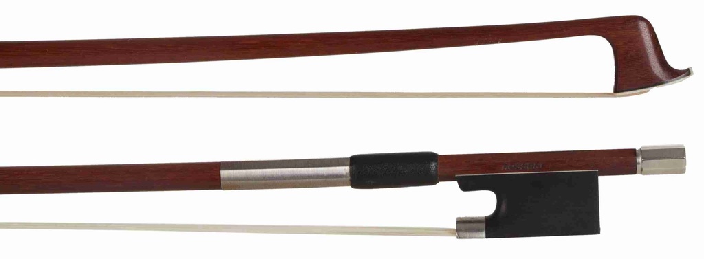 Water Violet Pernambuco Nickel Mounted Violin Bow - 3/4 Size