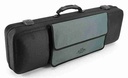 Winter Green Line Violin Oblong Case, with Pocket - 3/4 - 4/4 Size