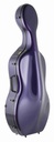 Mirage Cello Case, Carbon Composite, Purple