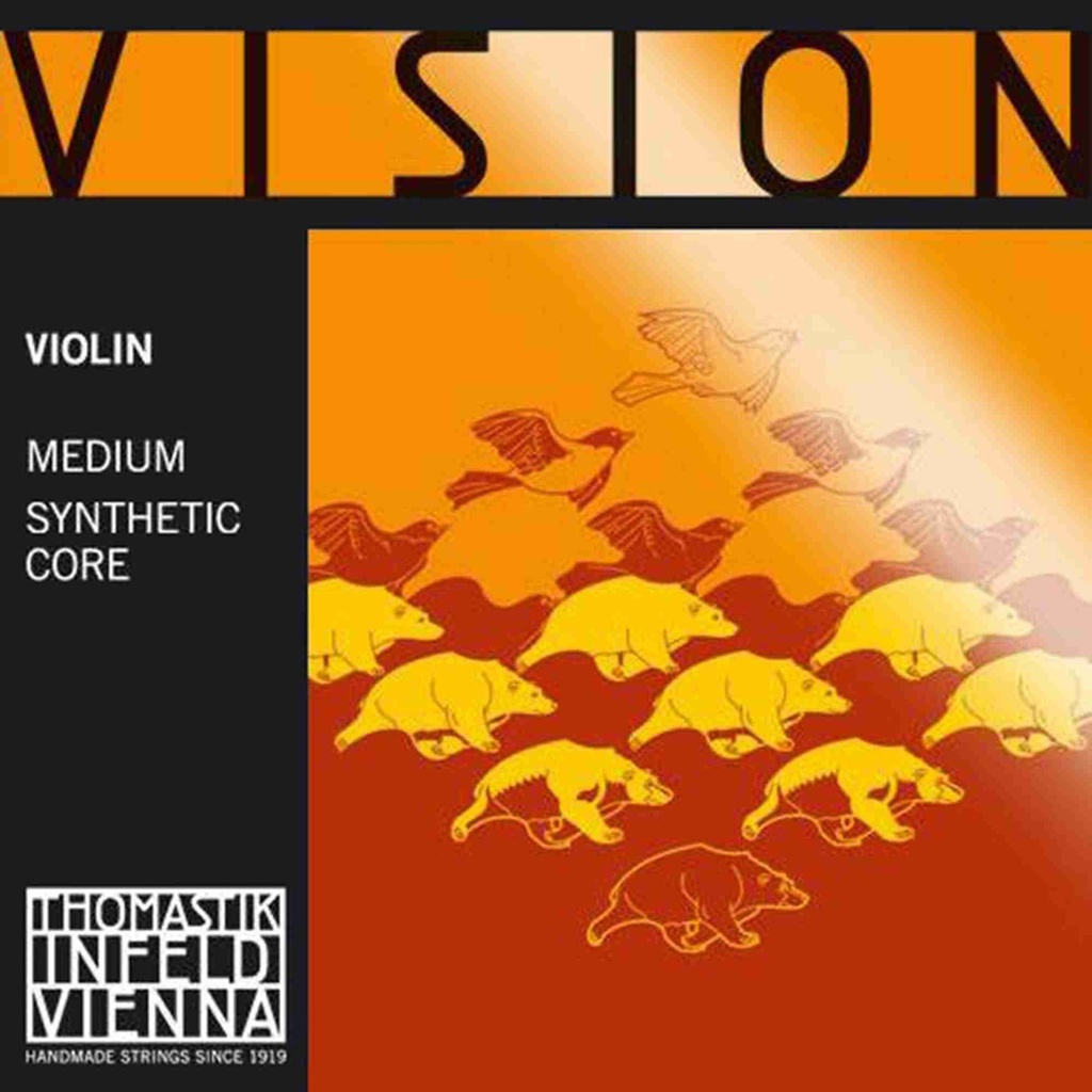 Vision Violin G String, Silver Wound, 4/4 Size