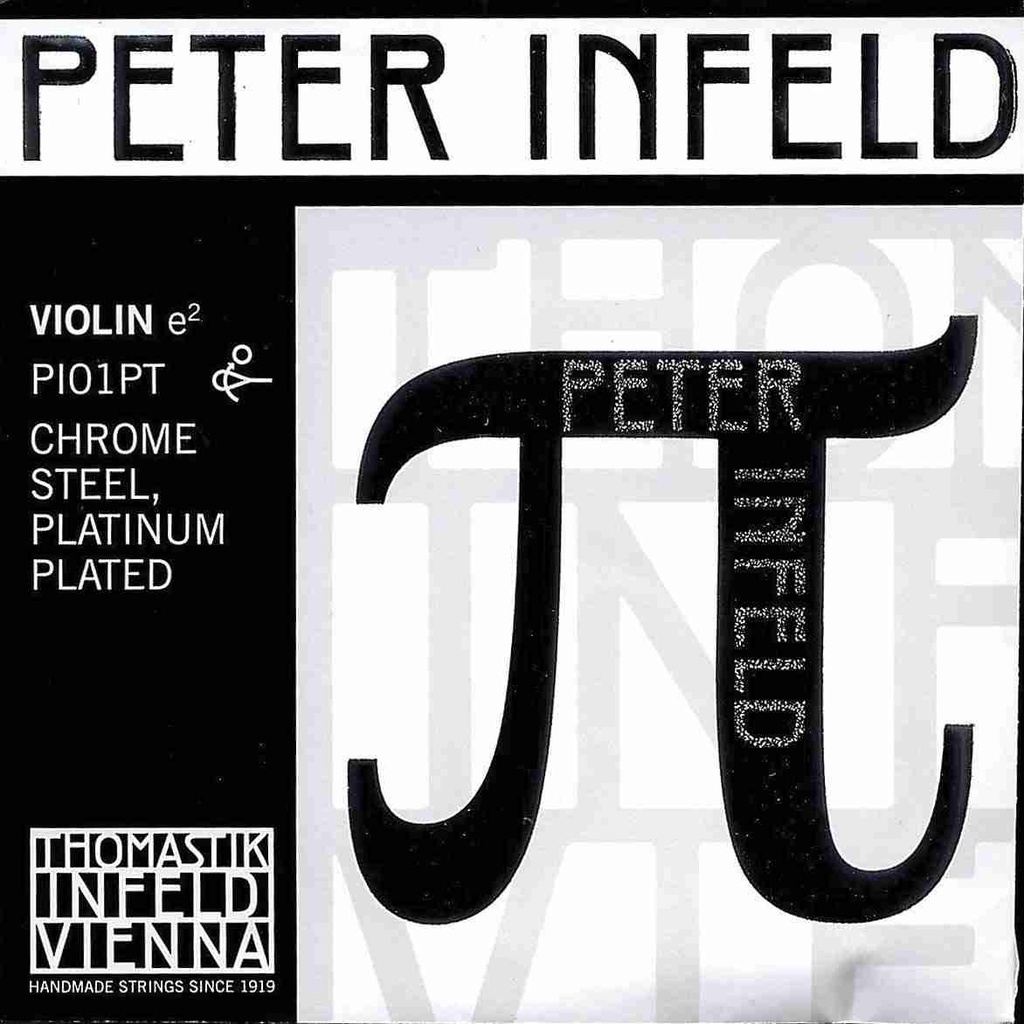 Peter Infeld Violin E, Platinum Plated, 4/4 Size