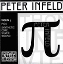 [Peter Infeld G] Peter Infeld Violin G String, Synthetic Core with Silver Winding, 4/4 Size