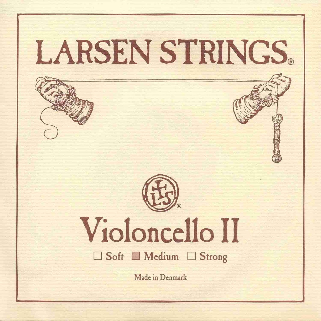 Larsen Cello D String, Medium, 4/4 Size