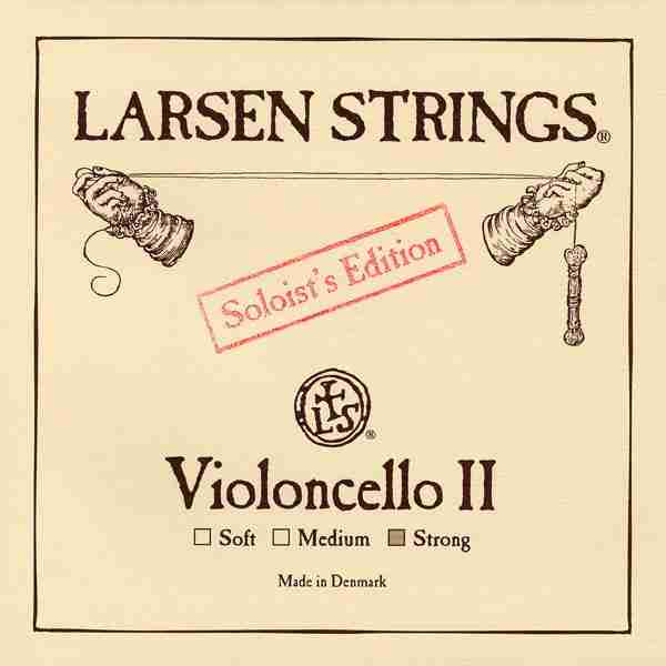 Larsen Soloist Cello D String, Strong, 4/4 Size