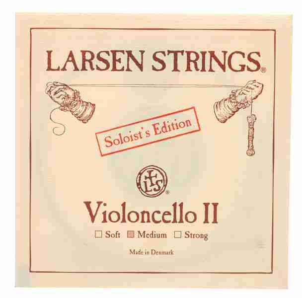 Larsen Soloist Cello D String, Medium, 4/4 Size