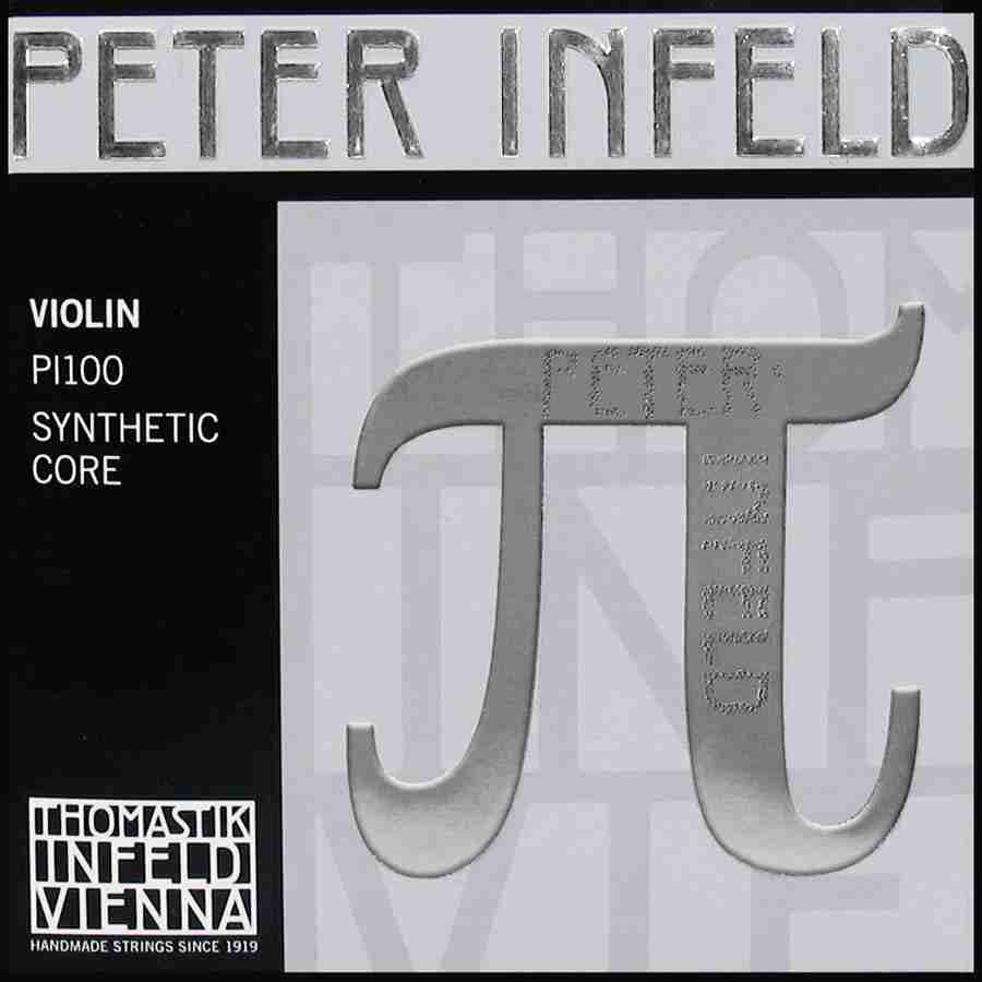 Peter Infeld Steel Violin E, Tin Winding, 4/4 Size