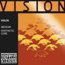 [Vision VN D, Silver] Vision Violin D String, Synthetic Core with Pure Silver Winding, 4/4 Size