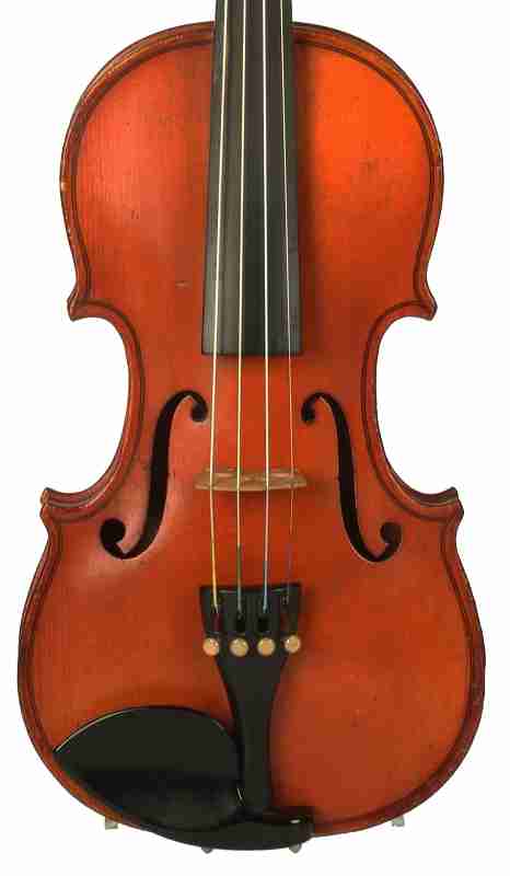 German Violin labeled Helmut Mayer, Erlangen - 1/4 Size