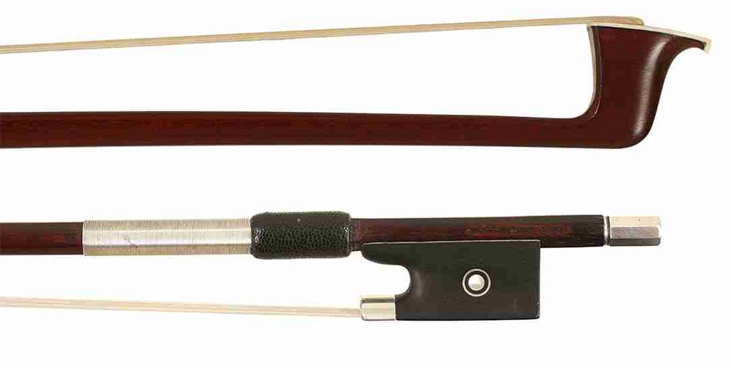 Viola Bow, Jules Fetique, branded Gustave Bernadel