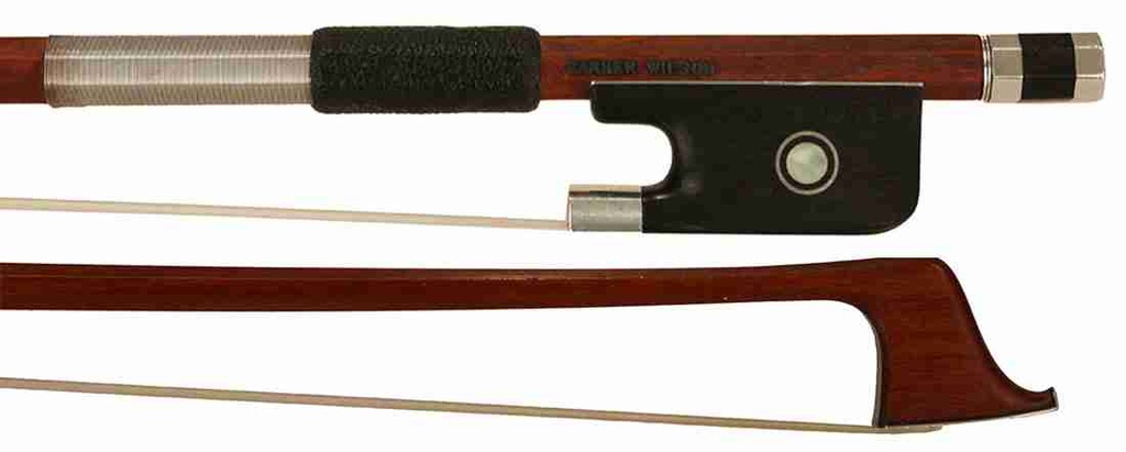 Silver Mounted Cello Bow by Garner Wilson