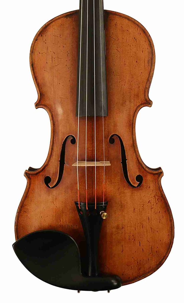 Violin labeled Charles Brugere, Paris, 1899-3/4