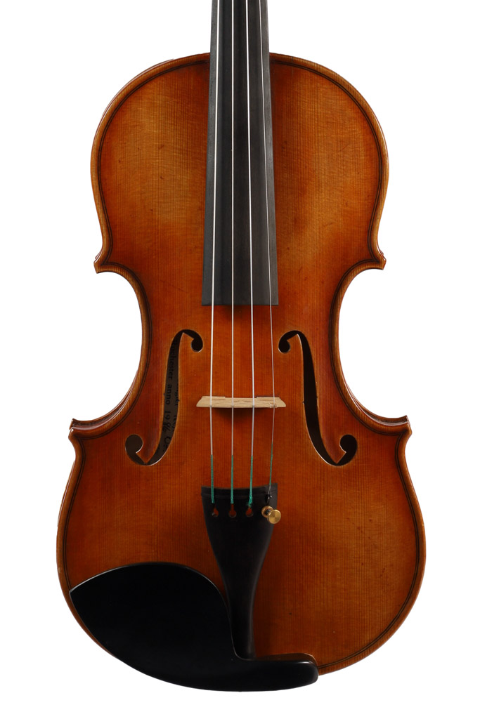 Violin by Derwent Angier, Rochester, 1986