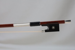[vnb3863] L'Archet Brasil Silver Mounted Ipe Violin Bow-4/4      