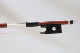 [vnb3953] Silver Mounted Pernambuco Violin Stamped Angelique 