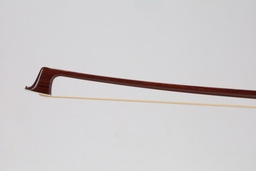 [vnb4032] L'Archet Brasil Silver Mounted Ipe Violin Bow