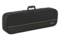[309101] GEWA Violin Case, Aspirante, Oblong, 4/4, Carbon-Optic Black/Anthracite	