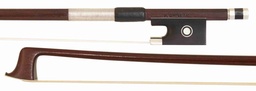 [vnb1491] L'Archet Brasil Fully Lined Nickel Pernambuco Violin Bow - 1/4 Size