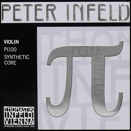 [Peter Infeld VN E, Tin] Peter Infeld Steel Violin E, Tin Winding, 4/4 Size